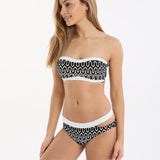Seafolly Optic Wave Split Band Hipster - Black