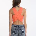 Seafolly Rails Top - Nectarine